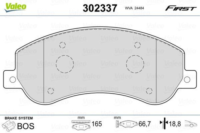 VALEO 302337 SBB-Satz FIRST