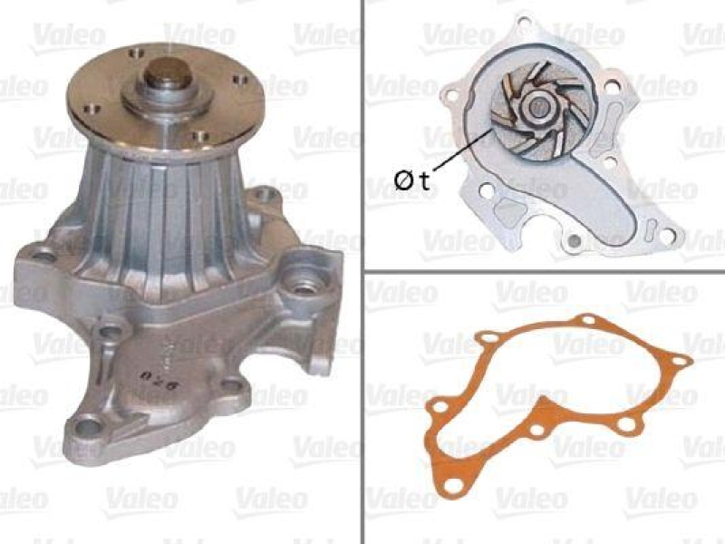 VALEO 506939 Wasserpumpe TOYOTA MR 2 1.6 I