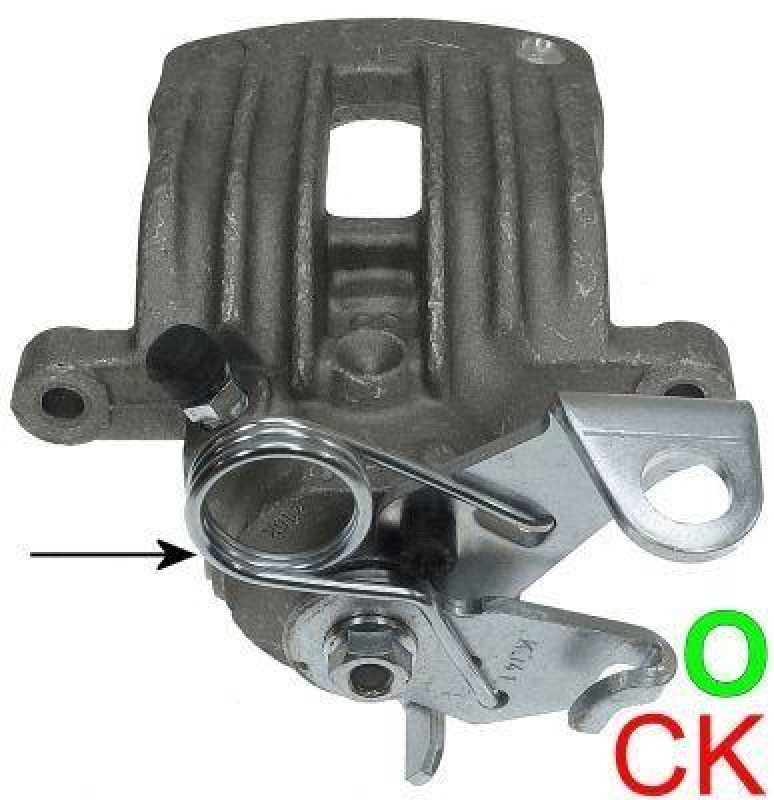 HELLA 8AC 355 383-891 Bremssattel für ALFA/LANCIA