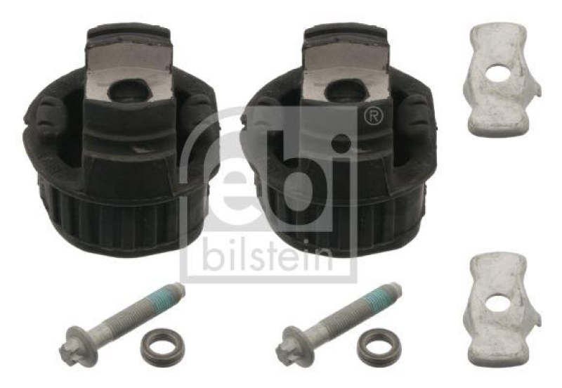 FEBI BILSTEIN 02497 Achskörperlagersatz mit Schrauben für Mercedes-Benz