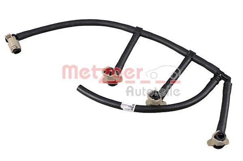 METZGER 0840131 Schlauch, Leckkraftstoff Reparatursatz für DACIA/MB/RENAULT