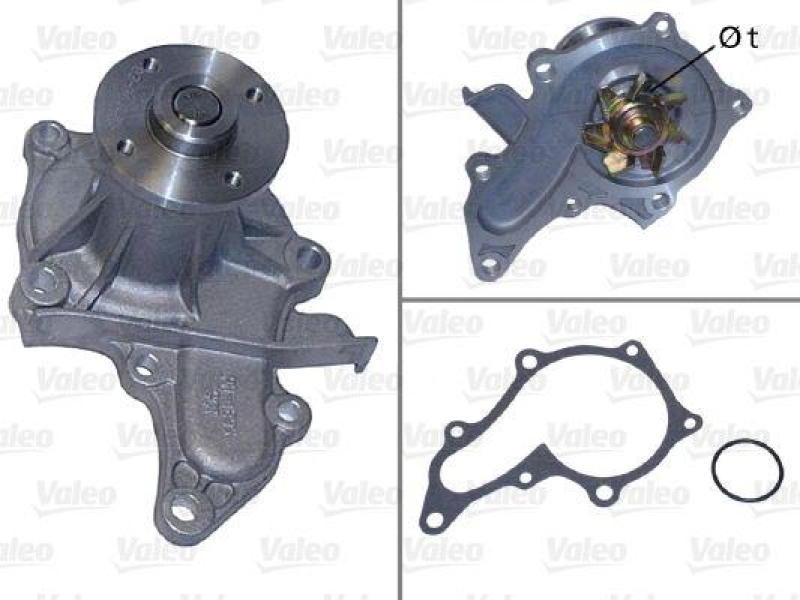 VALEO 506942 Wasserpumpe TOYOTA CARINA E 1.6 I