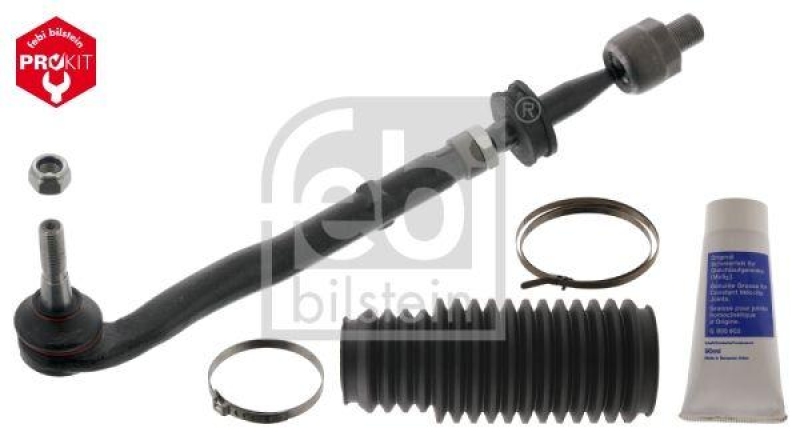 FEBI BILSTEIN 46286 Spurstange mit Lenkmanschettensatz für BMW