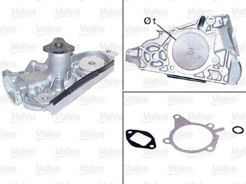 VALEO 506948 Wasserpumpe MAZDA 323 (BJ) FL 1.6 I