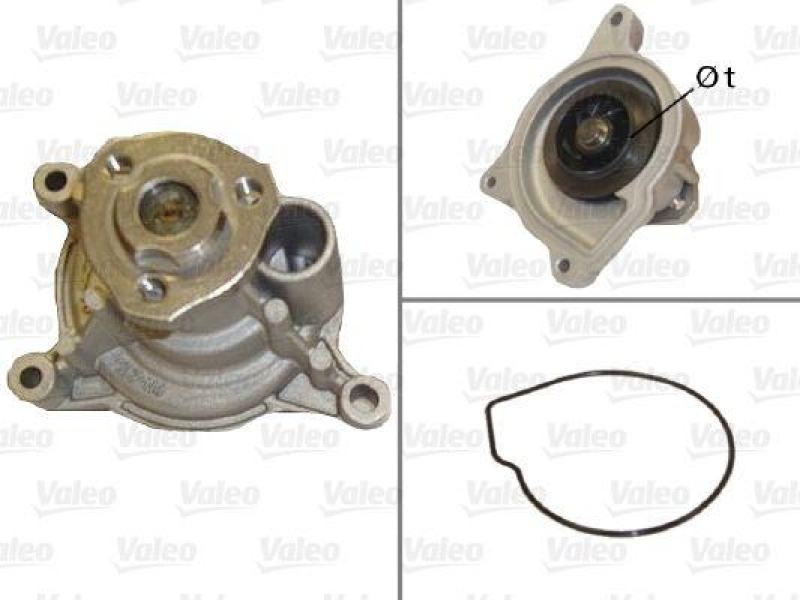 VALEO 506950 Wasserpumpe VOLKSWAGEN GOLF VI 1.4 TSI