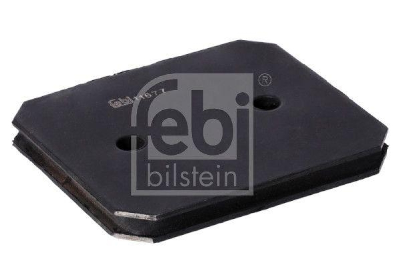 FEBI BILSTEIN 11677 Federplatte für Blattfeder für Volvo