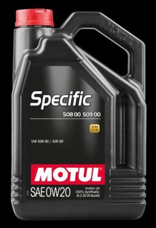 MOTUL 107384 Motoröl Specific 508 00 509 00 0W-20 5 L