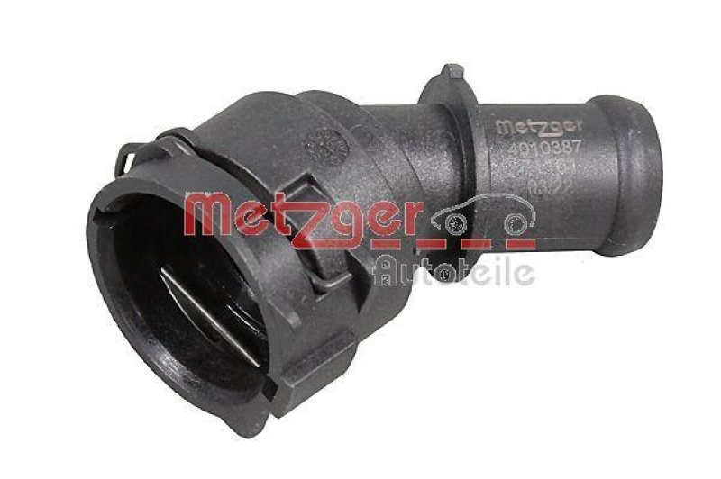 METZGER 4010387 Kühlmittelflansch für AUDI/SEAT/SKODA/VW