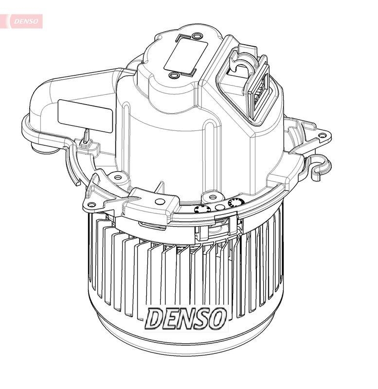 DENSO DEA23023 Innenraumgebläse DACIA SANDERO II 0.9 TCe 90 (12-)