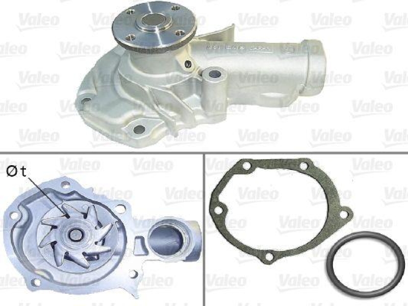 VALEO 506956 Wasserpumpe OPEL VECTRA B 2.0 DI