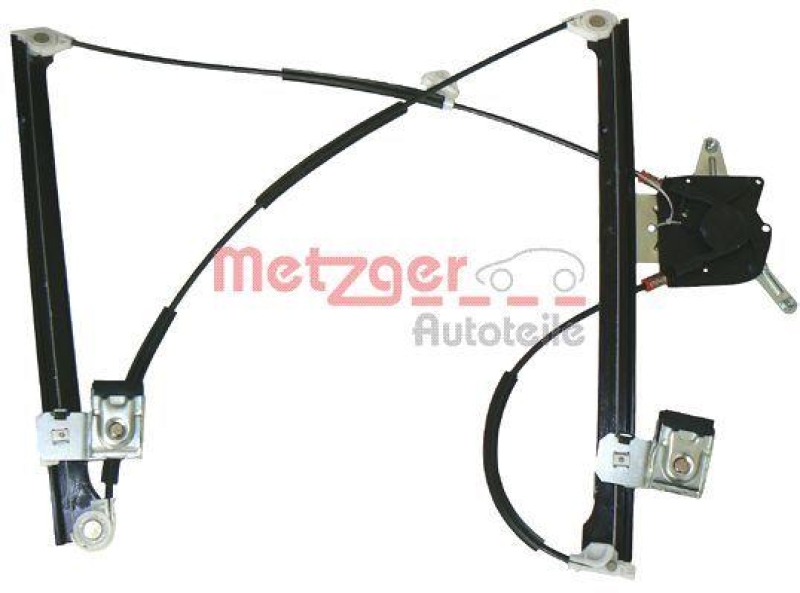 METZGER 2160136 Fensterheber Ohne Motor für SEAT/VW vorne rechts