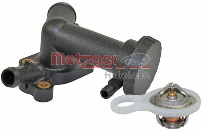 METZGER 4006191 Thermostat Kühlmittel, Mit Gehäuse für BMW/ÖFFNUNGSTEMP. [°C]91