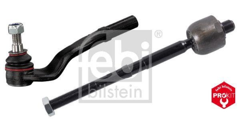 FEBI BILSTEIN 38971 Spurstange mit Endstück und Sicherungsmutter für Mercedes-Benz