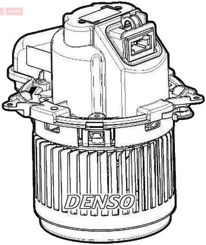 DENSO DEA23025 Innenraumgebläse RENAULT EXPRESS Box Body/MPV 1.3 TCe 100 (F6MA) (21-)