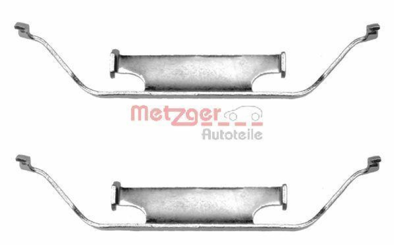 METZGER 109-1096 Zubehörsatz, Scheibenbremsbelag für BMW