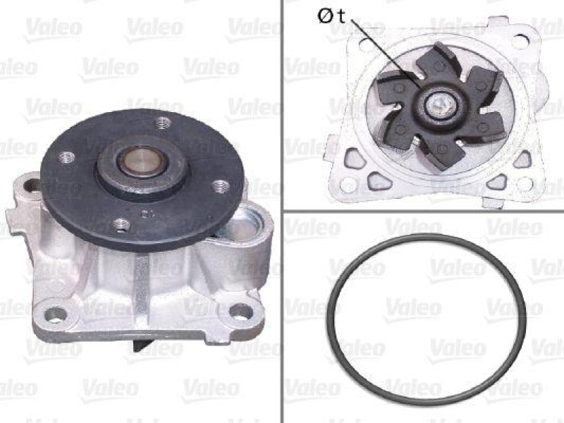 VALEO 506962 Wasserpumpe MITSUBISHI COLT FL 1.3 I