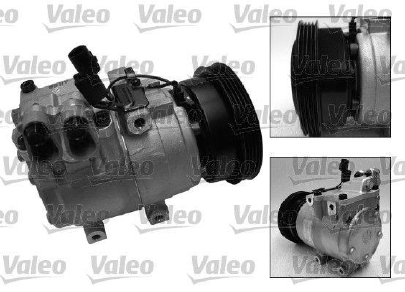 VALEO 813169 Kompressor HYUNDAI Accent II, Pony I