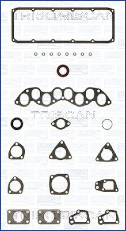 TRISCAN 597-2525 Dichtungsatz Ohne Zyl.Kopfdichtung für Fiat