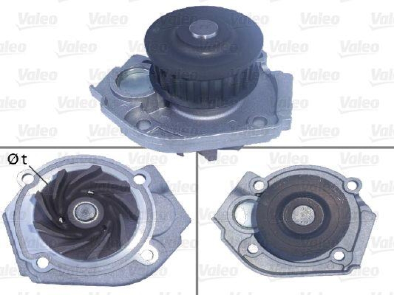 VALEO 506967 Wasserpumpe FIAT NUOVA 500 1.2 MPI