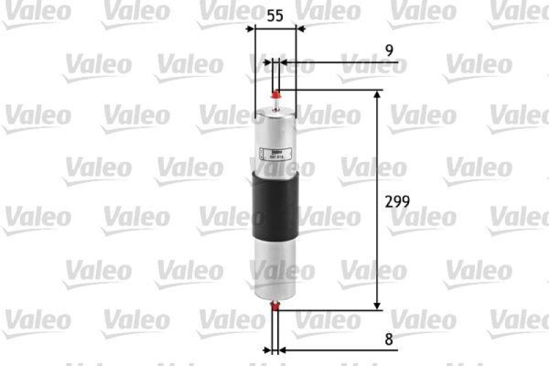 VALEO 587014 Kraftstofffilter, Benzin