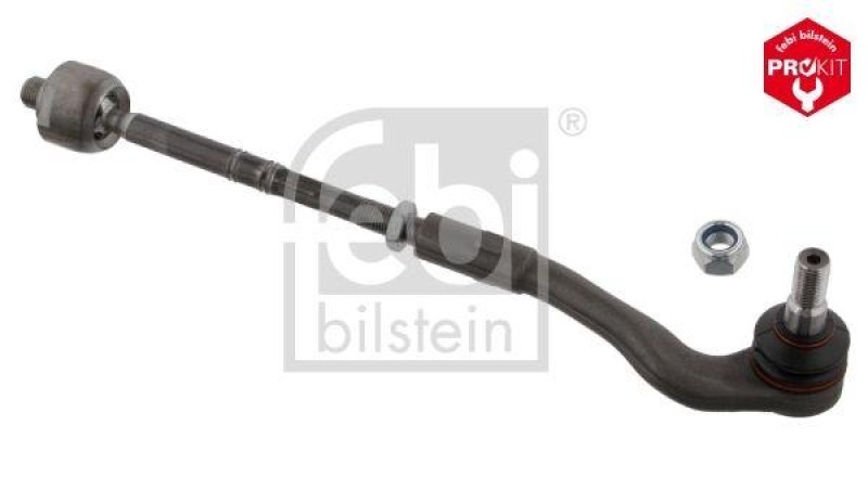 FEBI BILSTEIN 30065 Spurstange mit Endstück und Sicherungsmutter für Mercedes-Benz