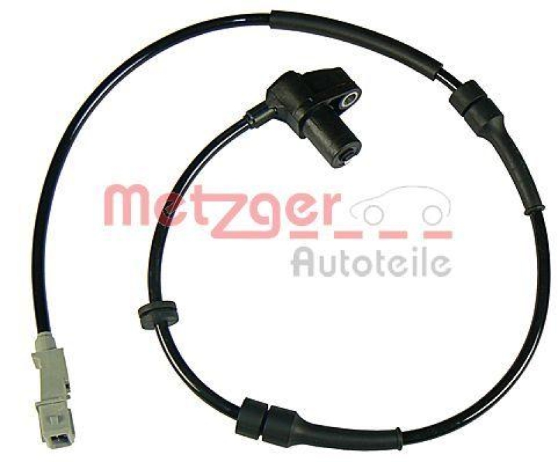 METZGER 0900804 Sensor, Raddrehzahl für CITROEN/FIAT/LANCIA/PEUGEOT VA