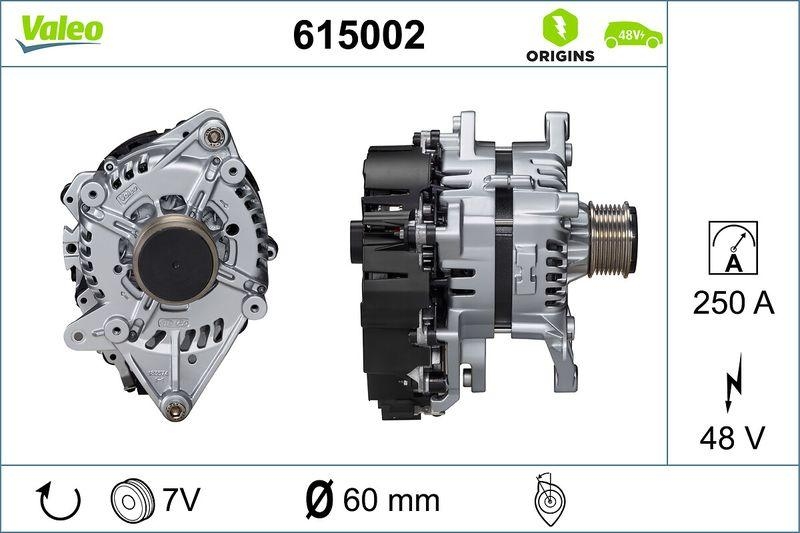 VALEO 615002 48v IBSG - ORIGINS HYUNDAI - KIA