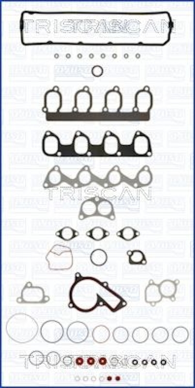 TRISCAN 597-2657 Dichtungsatz Ohne Zyl.Kopfdichtung für Ford