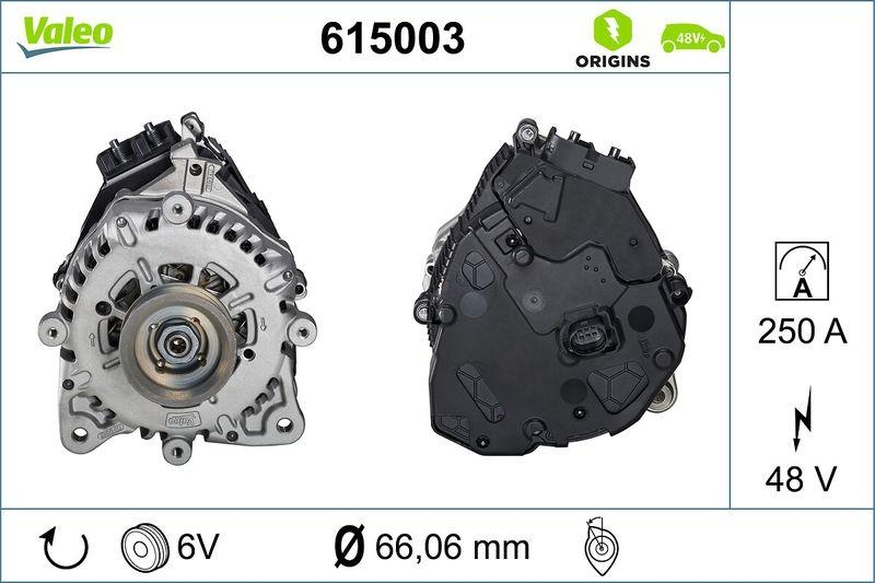 VALEO 615003 48v IBSG - ORIGINS VW