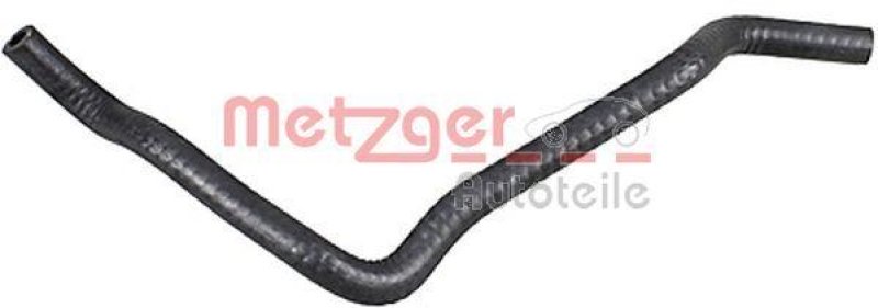 METZGER 2421019 K&uuml;hlerschlauch f&uuml;r OPEL/VAUXHALL