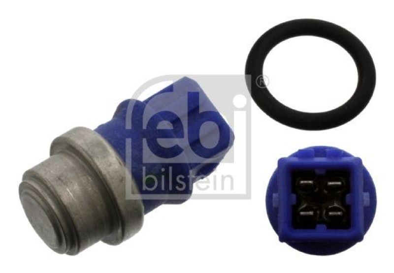 FEBI BILSTEIN 37028 Kühlmitteltemperatursensor mit Dichtring für VW-Audi