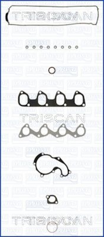 TRISCAN 597-2675 Dichtungsatz Ohne Zyl.Kopfdichtung für Ford