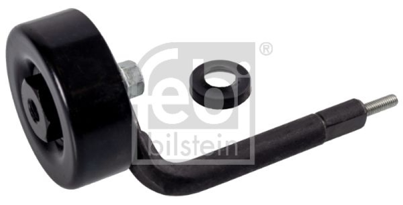 FEBI BILSTEIN 30114 Umlenkrolle mit Halter, für Keilrippenriemen für BMW