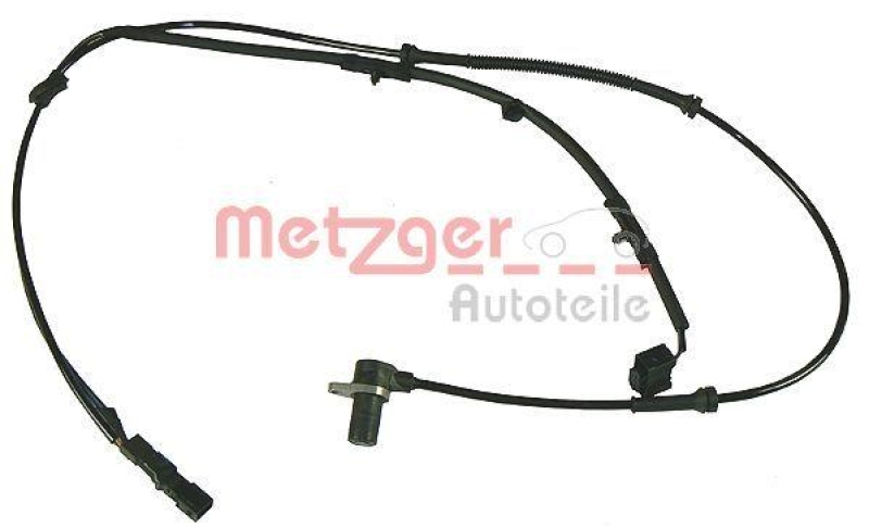 METZGER 0900808 Sensor, Raddrehzahl für AUDI HA links