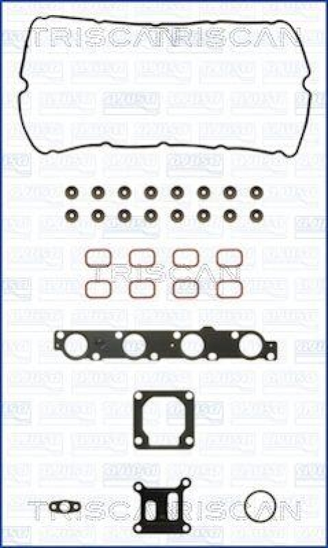 TRISCAN 597-2681 Dichtungsatz Ohne Zyl.Kopfdichtung für Ford