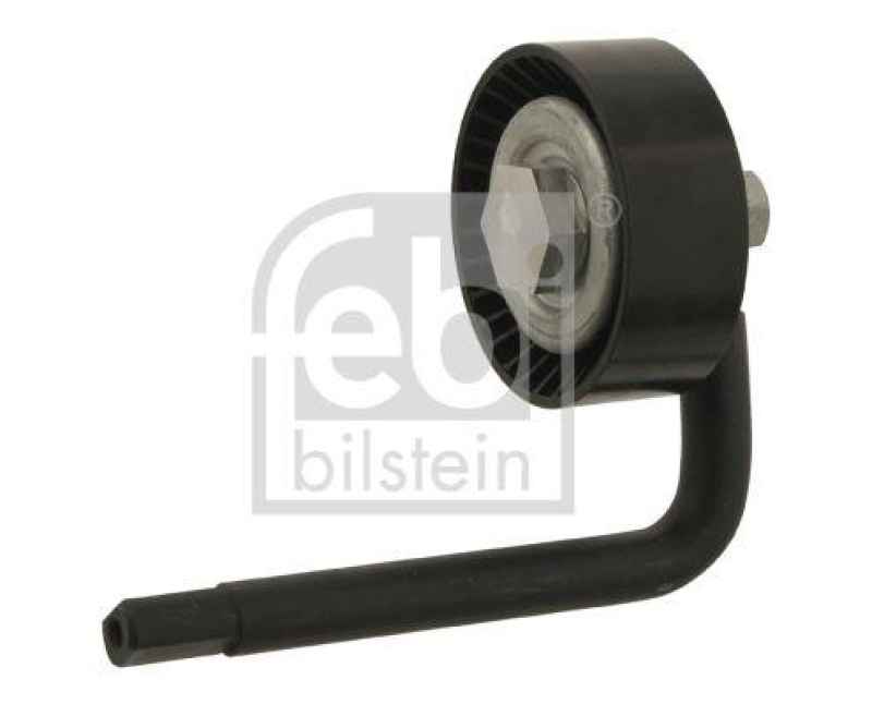 FEBI BILSTEIN 30116 Spannrolle mit Halter, für Keilrippenriemen für BMW