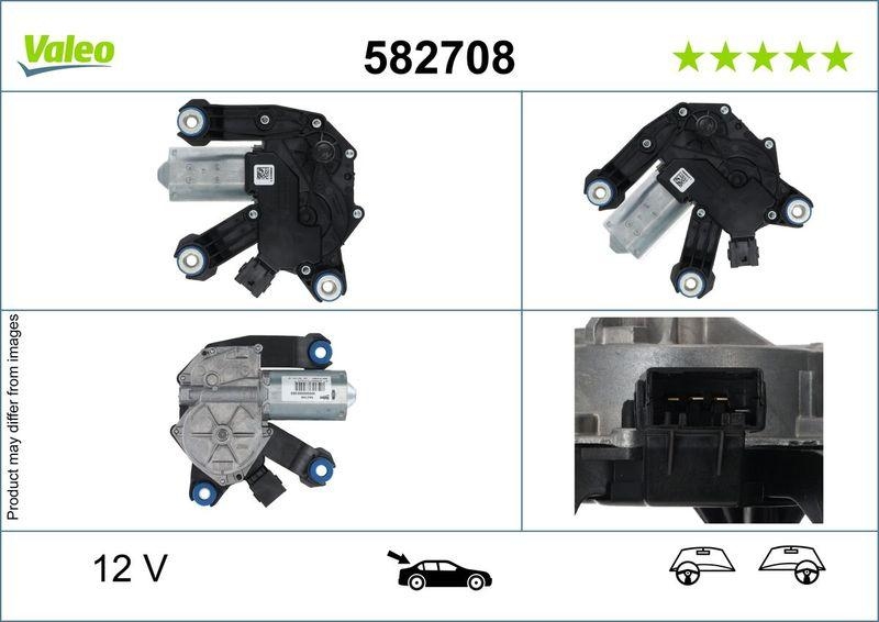 VALEO 582708 Wischermotor Heck