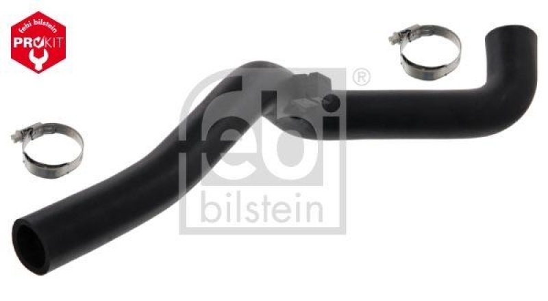 FEBI BILSTEIN 49113 Kühlwasserschlauch mit Schlauchschellen für Mercedes-Benz