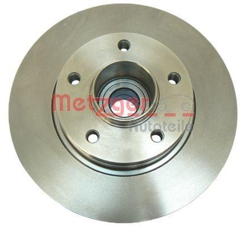 METZGER 6111048 Bremsscheibe Mit Radlager für NISSAN/OPEL/RENAULT HA