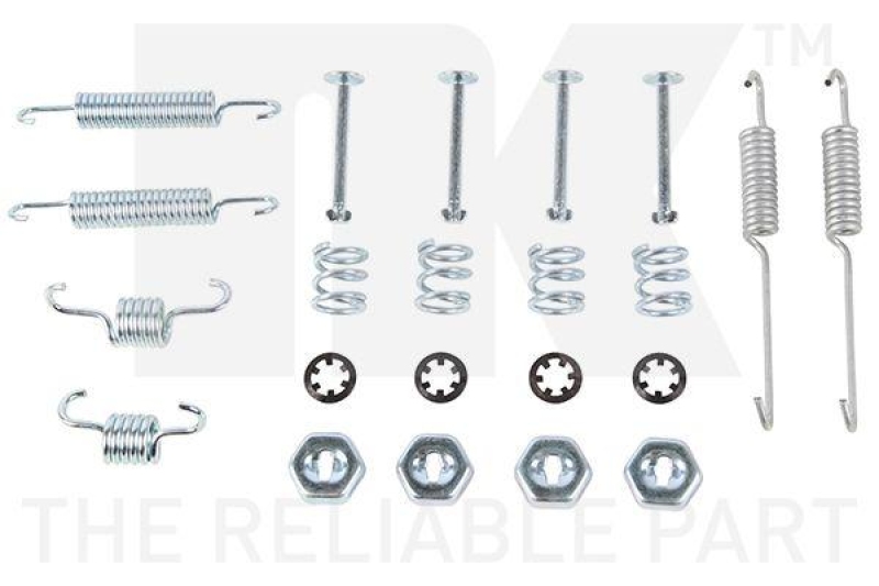 NK 7925673 Zubehörsatz, Bremsbacken für FORD