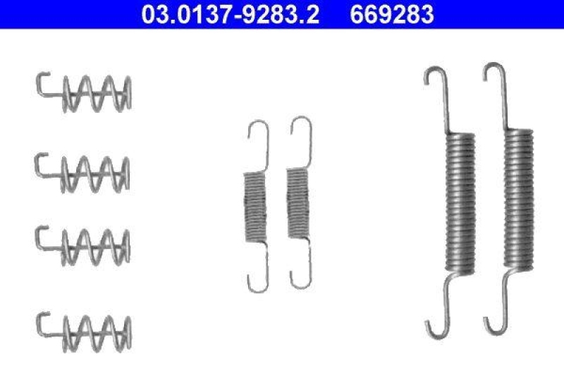 ATE 03.0137-9283.2 TBB-Zubehör für VOLVO XC90 (02-)