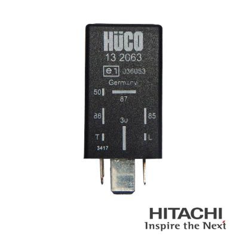 HITACHI 2502063 Relais, Glühzeit für AUDI u.a.