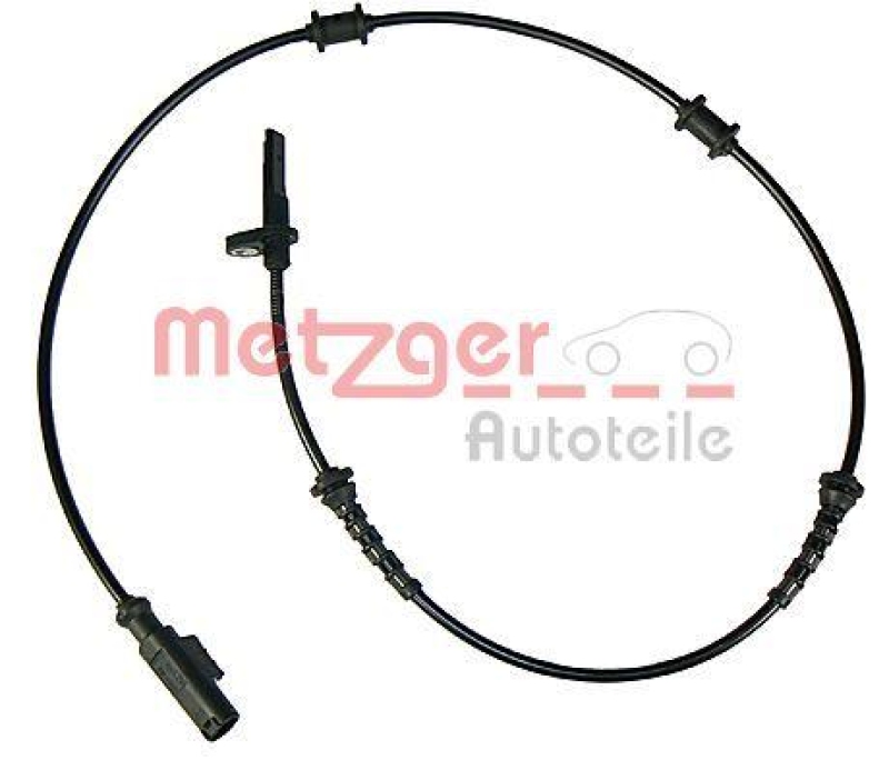 METZGER 0900824 Sensor, Raddrehzahl für CITROEN/FIAT/PEUGEOT HA links/rechts