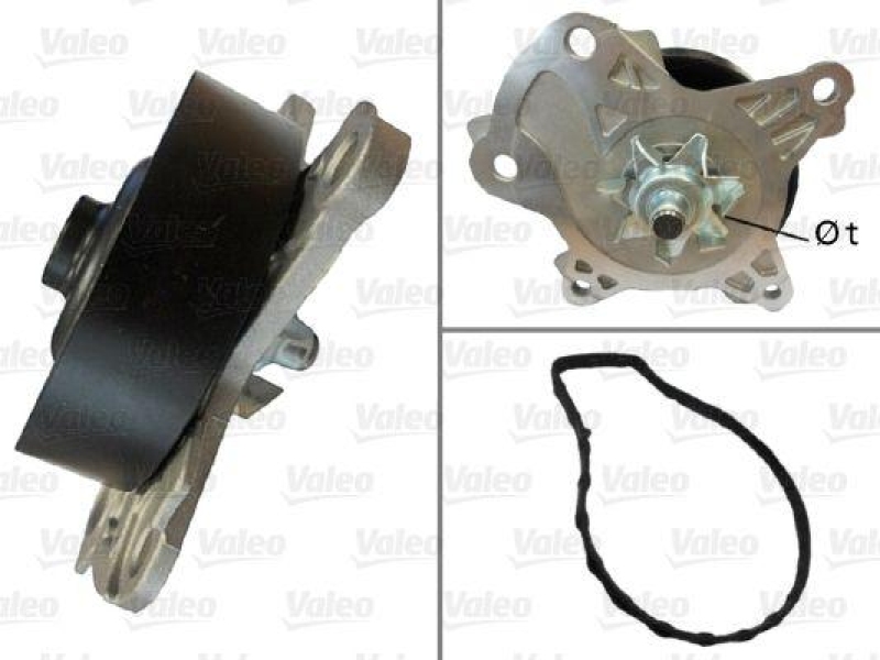 VALEO 506982 Wasserpumpe TOYOTA AURIS 1.6 VVT-I