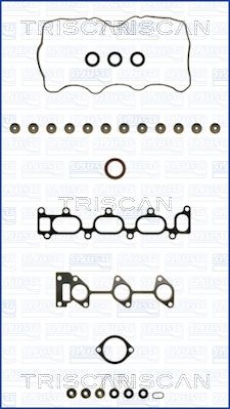 TRISCAN 597-4317 Dichtungsatz Ohne Zyl.Kopfdichtung für Hyundai