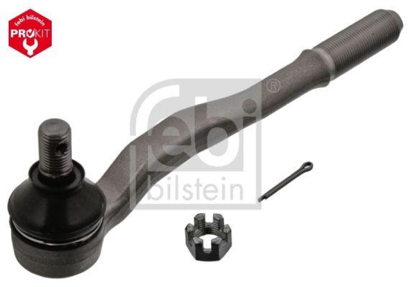 FEBI BILSTEIN 43285 Spurstangenendstück mit Kronenmutter und Splint für TOYOTA