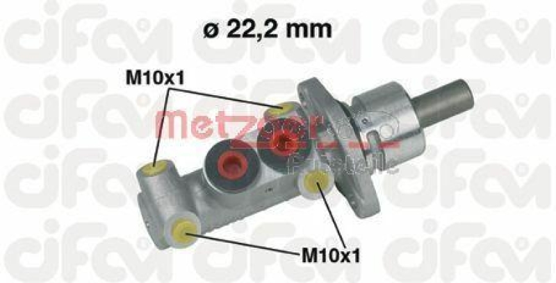 METZGER 202-302 Hydr. Hauptbremszylinder Cifam f&uuml;r SEAT/VW