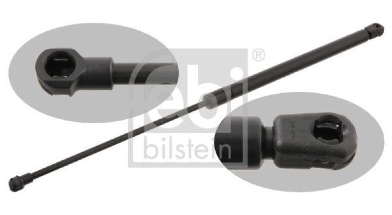 FEBI BILSTEIN 27696 Gasdruckfeder für Heckklappe mit variablem Öffnungswinkel für VW-Audi