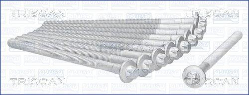 TRISCAN 98-4125 Zylinderkopfschraubensatz für Mercedes