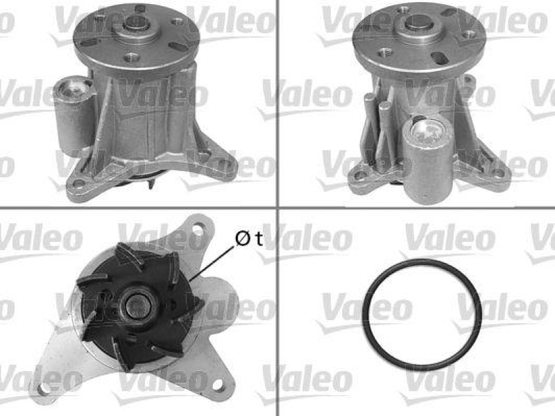 VALEO 506988 Wasserpumpe JAGUAR, LAND ROVER LAND ROVE